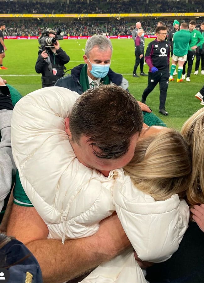 Tadhg Beirne and Harriet Fuller. Pic: Instagram