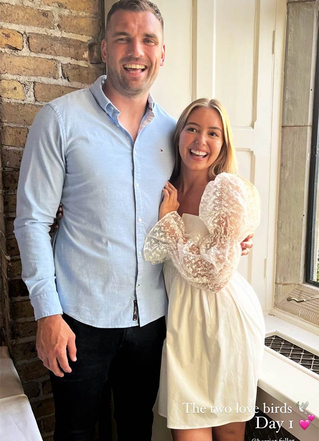 Tadhg Beirne and Harriet Fuller's wedding. Pic: Instagram
