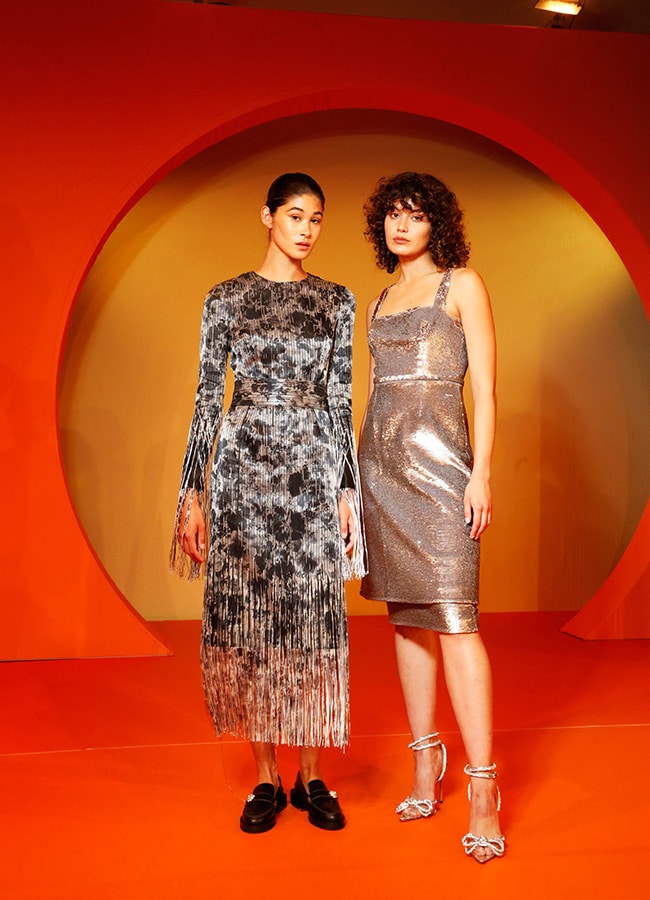 Model Niamh Dunne Emilia Wickstead Intercontinental Lunch Brown Thomas Ami Jackson Erdem