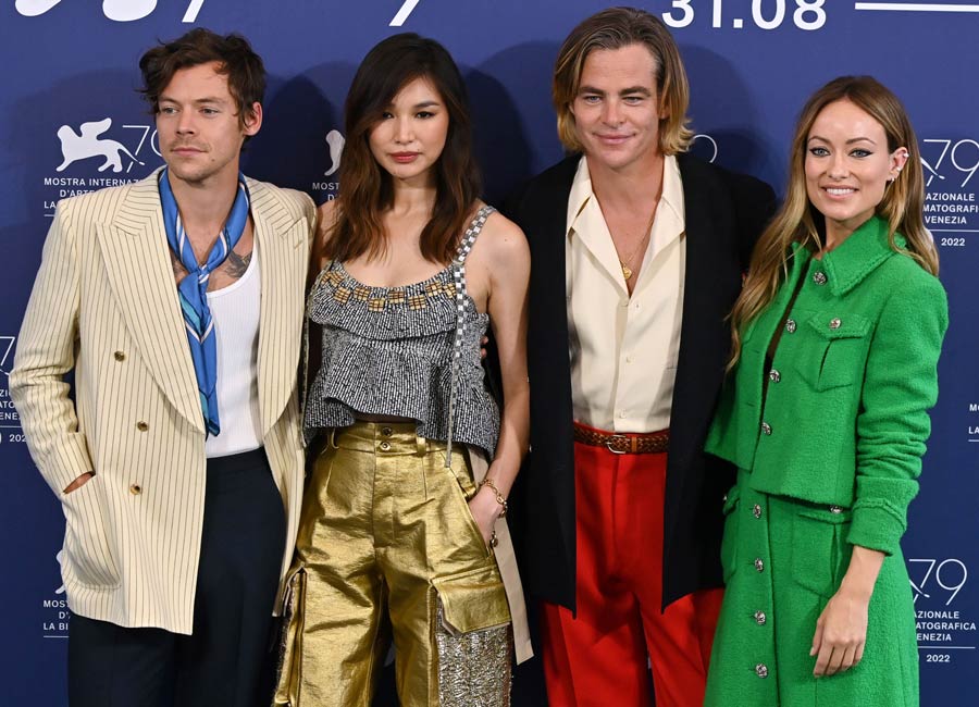 Harry Styles and Olivia Wilde make red carpet debut at Venice Film Festival
