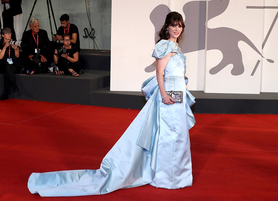 Zooey Deschanel Jonathan Scott Dreamin Wild Premiere Venice Film Festival