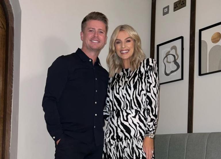 Pippa O'Connor and Brian Ormond