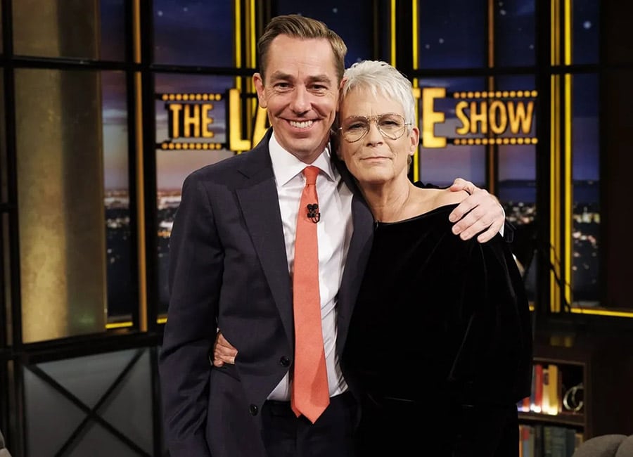 Jamie Lee Curtis' sweet tribute to Ryan Tubridy goes slightly wrong