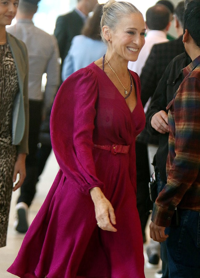 Sarah Jessica Parker And Just Like That season 2 filming New York