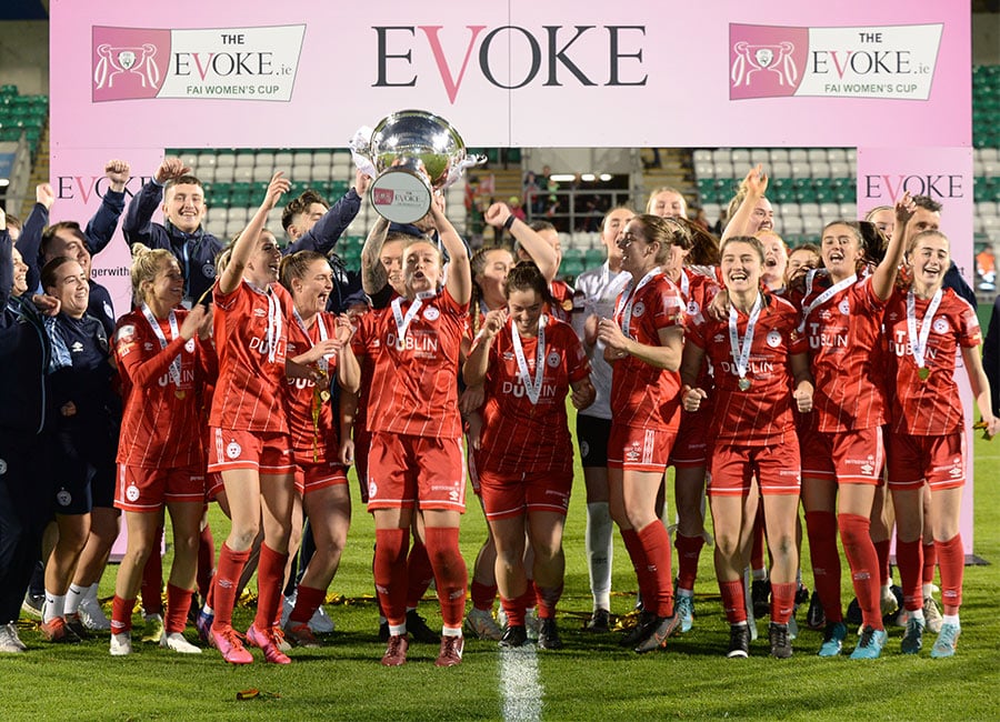 2022 EVOKE.ie FAI Women's Cup final shatters all-time attendance record