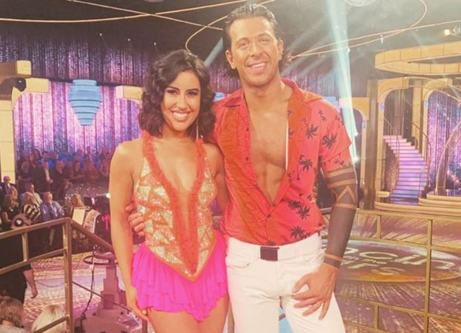 Lottie Ryan is the biggest DWTS cheerleader as she attends pro partner's show