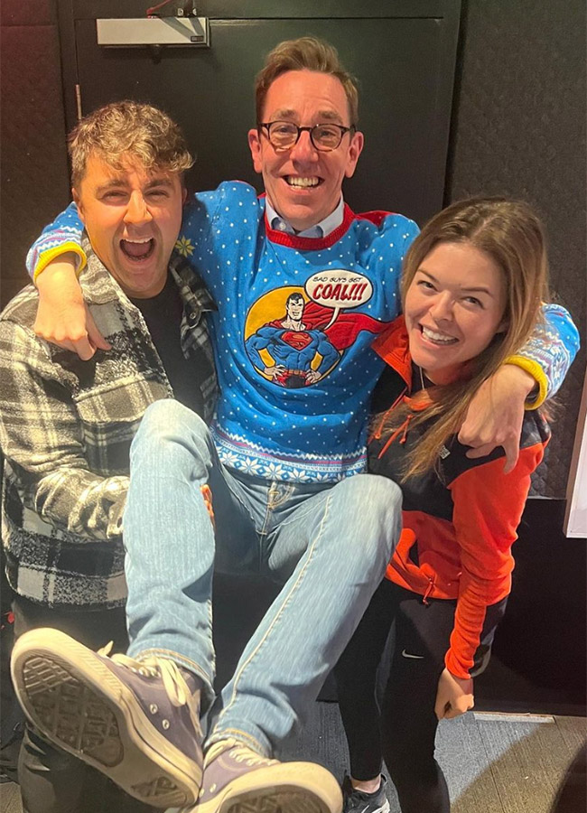 Carl Mullan, Ryan Tubridy and Doireann Garrihy