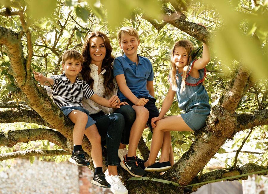 Kate Middleton glows in new Mother's Day pictures with her children