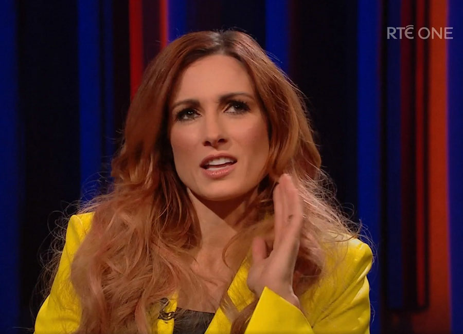 Tommy Tiernan fans blast ‘excruciating’ interview with WWE wrestler Becky Lynch