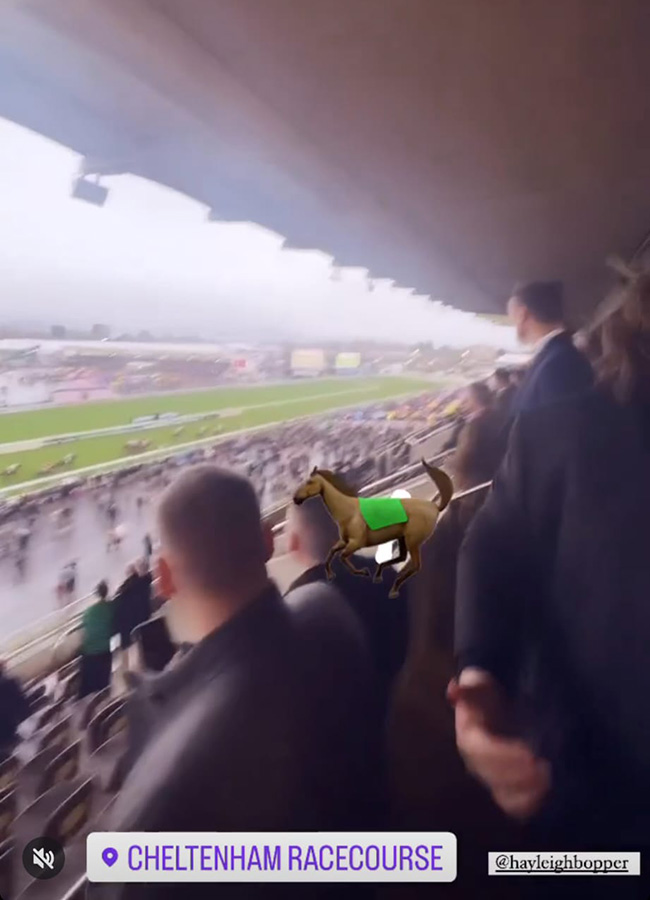 Claudine Keane at the Races