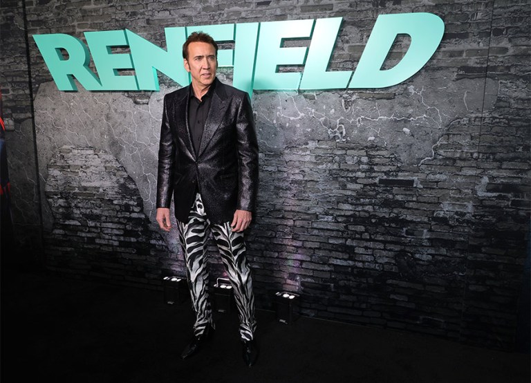 Nicolas Cage and Riko Shibata Renfield premiere New York City