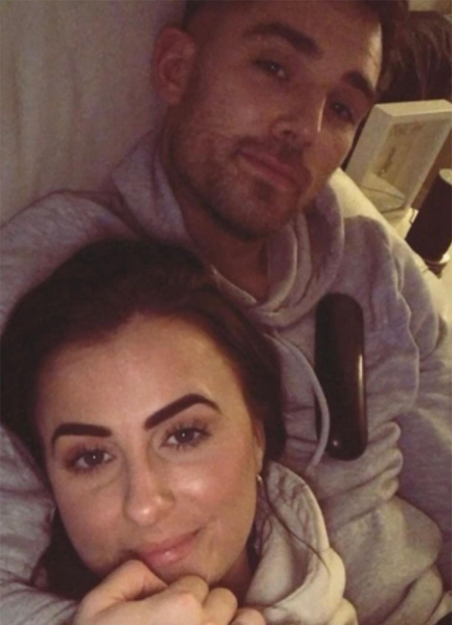 Lisa McHugh and her partner Nathan Khan