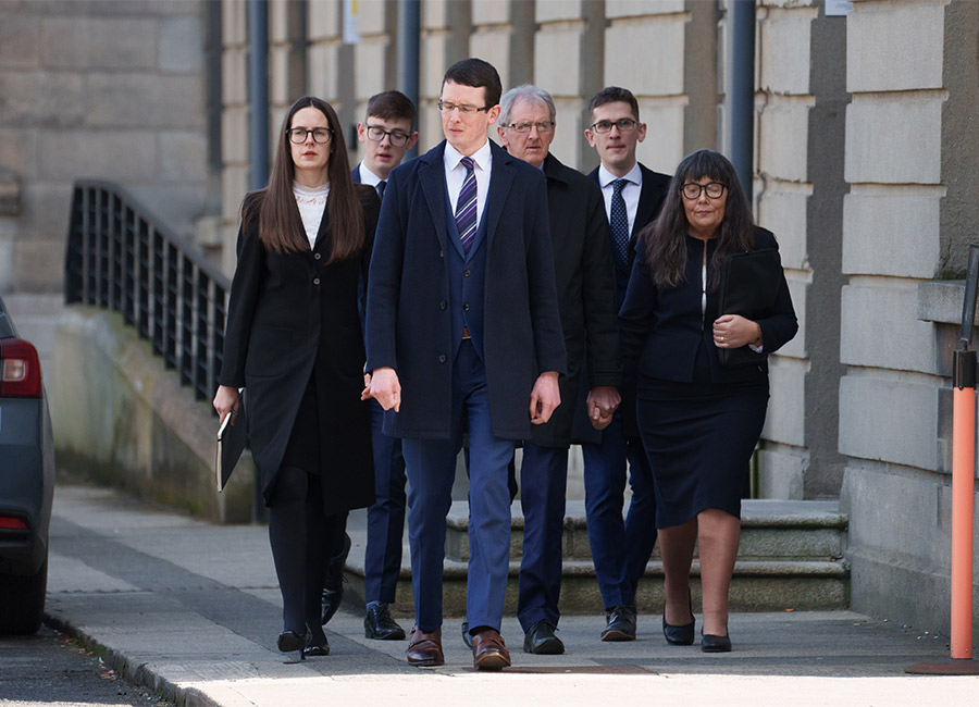 Chaos in court as Burke family members have to be dragged out by gardaí