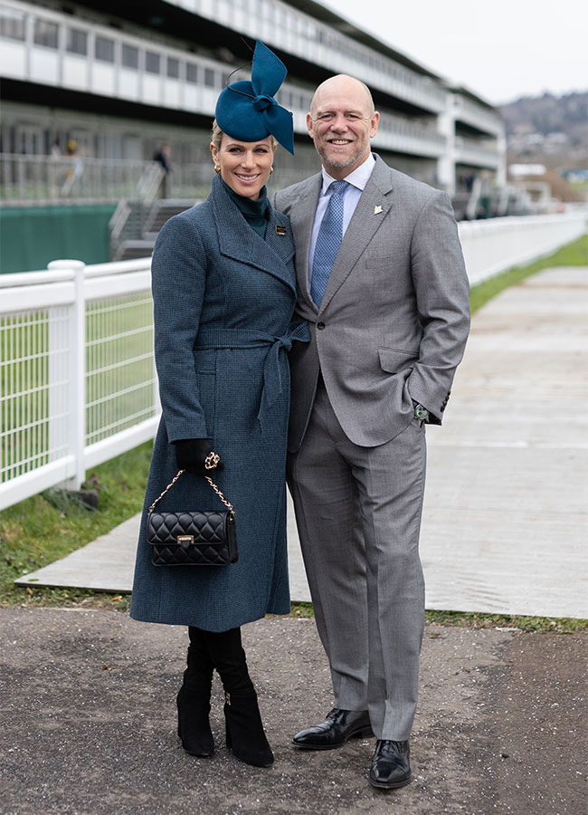 Cheltenham Festival racecourse Day 2 celebrities Zara Tindall and Mike Tindall