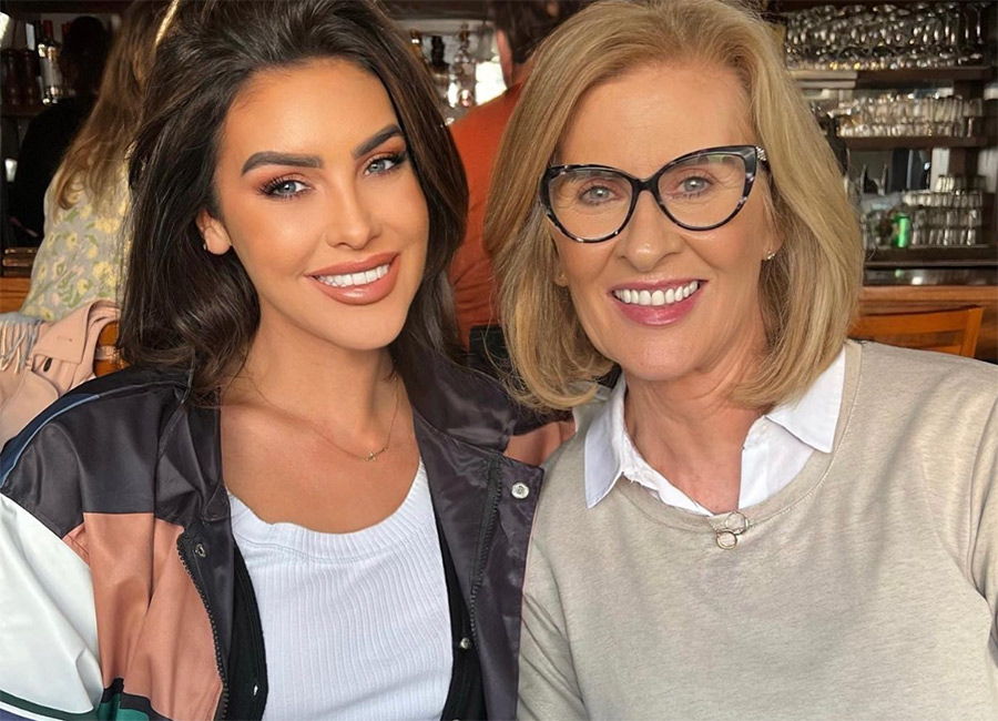 Suzanne Jackson and her mum