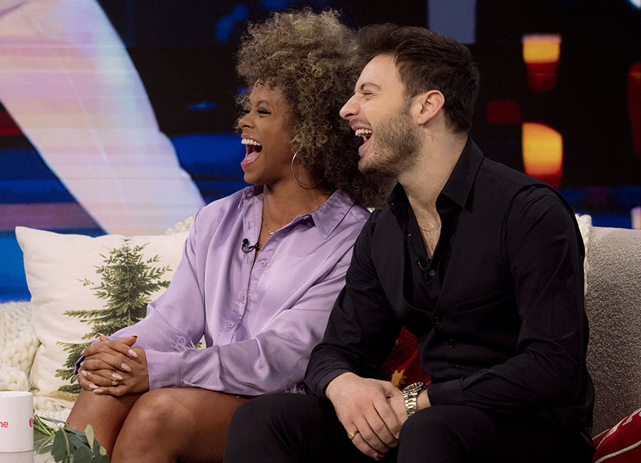 Fleur East and Vito Coppola on Lorraine