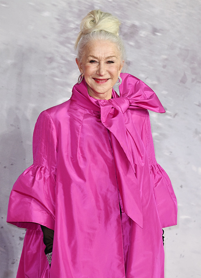 Shazam! Fury of the Gods film premiere Helen Mirren