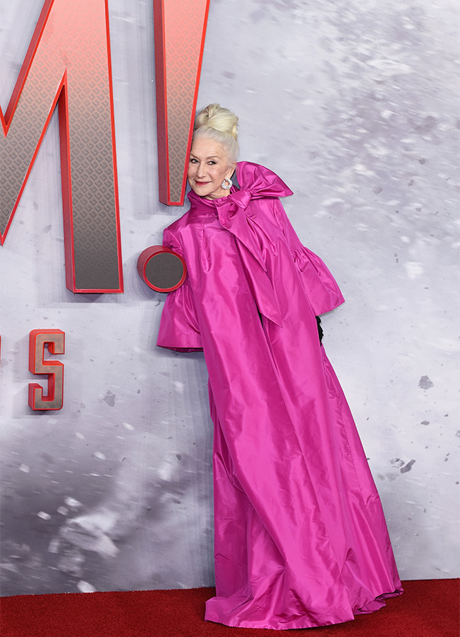 Shazam! Fury of the Gods film premiere Helen Mirren