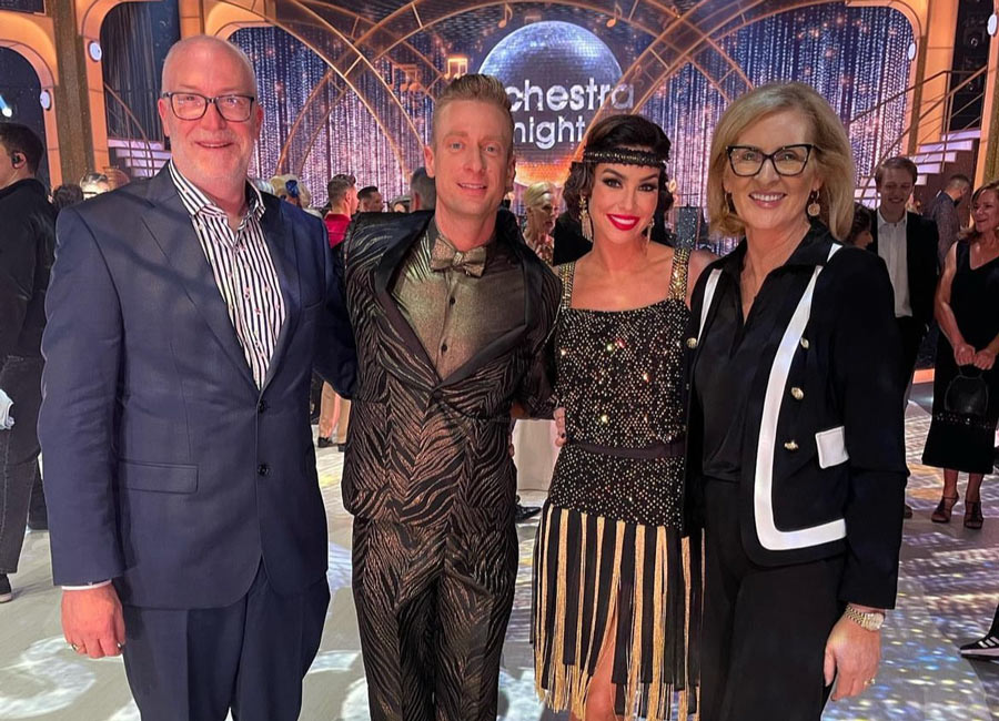 Suzanne Jackson gets a big surprise during DWTS rehearsals 
