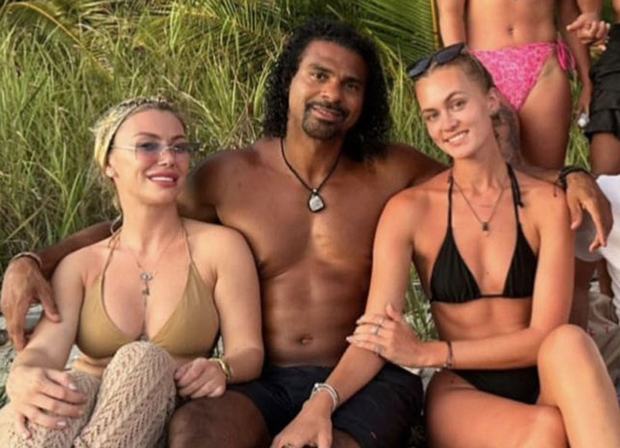 David Haye's 'throuple' friend Mica Jova throws shade at Una Healy