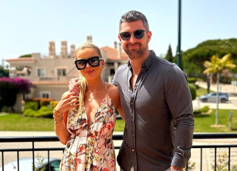 Jess Redden and Rob Kearney