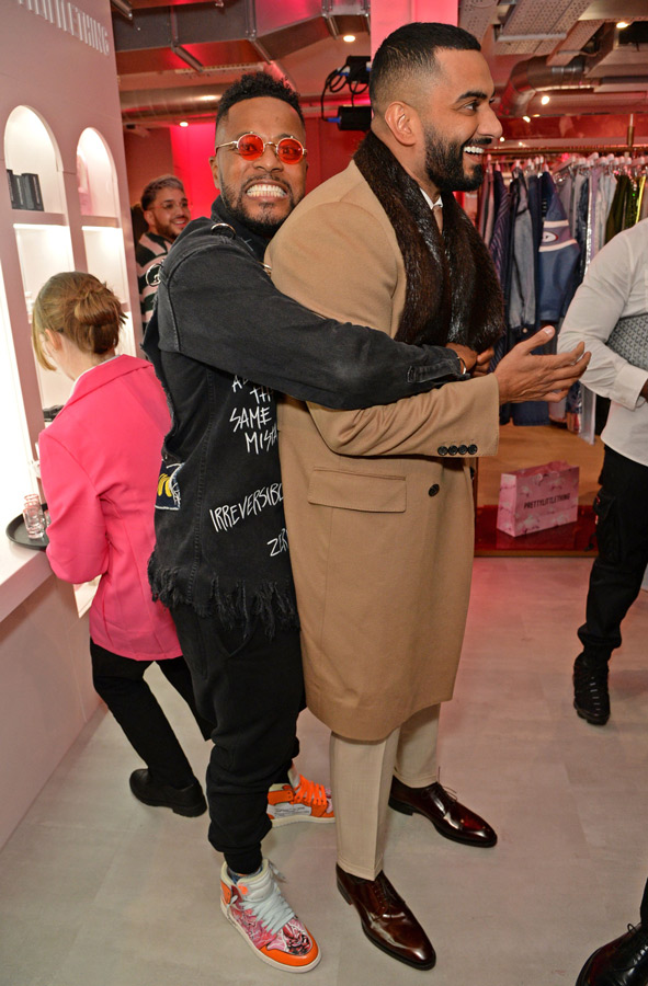 PrettyLittleThing Showroom Launch Molly Mae Love Island winners Kai Sanam Princess Andre