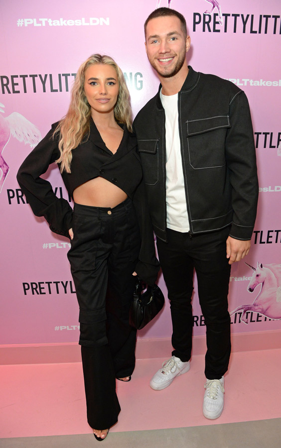 PrettyLittleThing Showroom Launch Molly Mae Love Island winners Kai Sanam Princess Andre