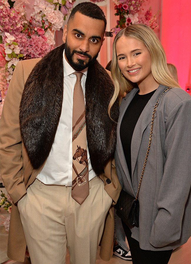 PrettyLittleThing Showroom Launch Molly Mae Love Island winners Kai Sanam Princess Andre