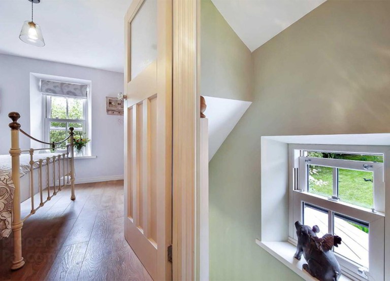 MILFORD ROAD, Ramelton, Bridgend F92 P9K6 €195,000 interior bedroom bed window view ornaments and flowers door