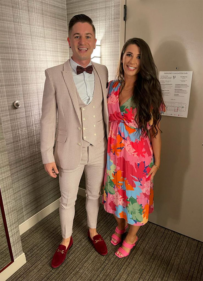 Tadhg Fleming and fiancée Alannah