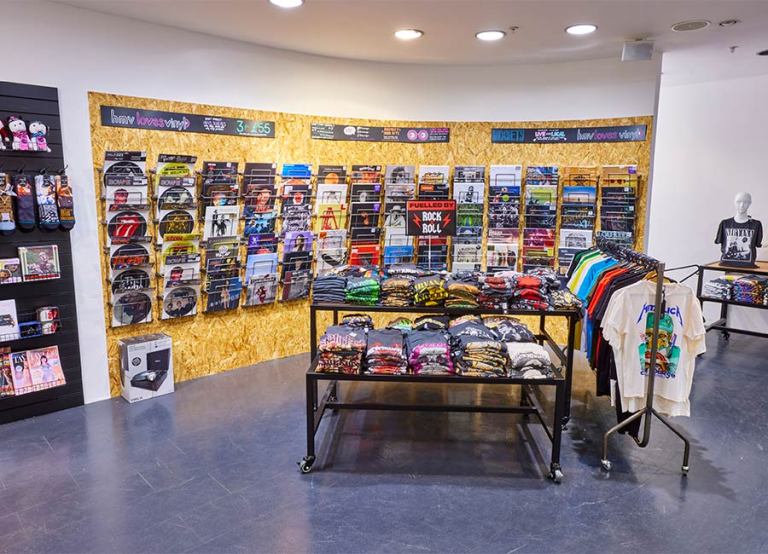 *hmv is set to make a return to Oxford Street after a four-year absence, with a lease signed to confirm the reopening of its flagship store later this year. Image shows hmv Wigan, which shares the same interior concept that 363 Oxford Street will be fitted with, offering a huge range of pop culture merchandise, vinyl, film and TV