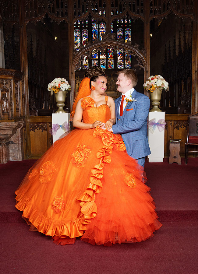 As Gemma and Chesney Brown [SAM ASTON] exchange vows to cheers from family and friends it looks like nothing can ruin their day In the church, the congregation watches as Paul Foreman [PETER ASH] (battling his symptoms) walks Gemma Winter [DOLLY-ROSE CAMPBELL] down the aisle in the jaw dropping dress of her dreams