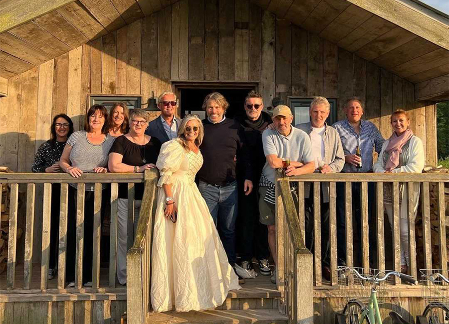 John Bishop and wife Melanie mark thirty years of marriage with country get-away