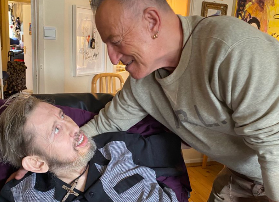 Shane MacGowan and Bruce Springsteen meet in Ireland