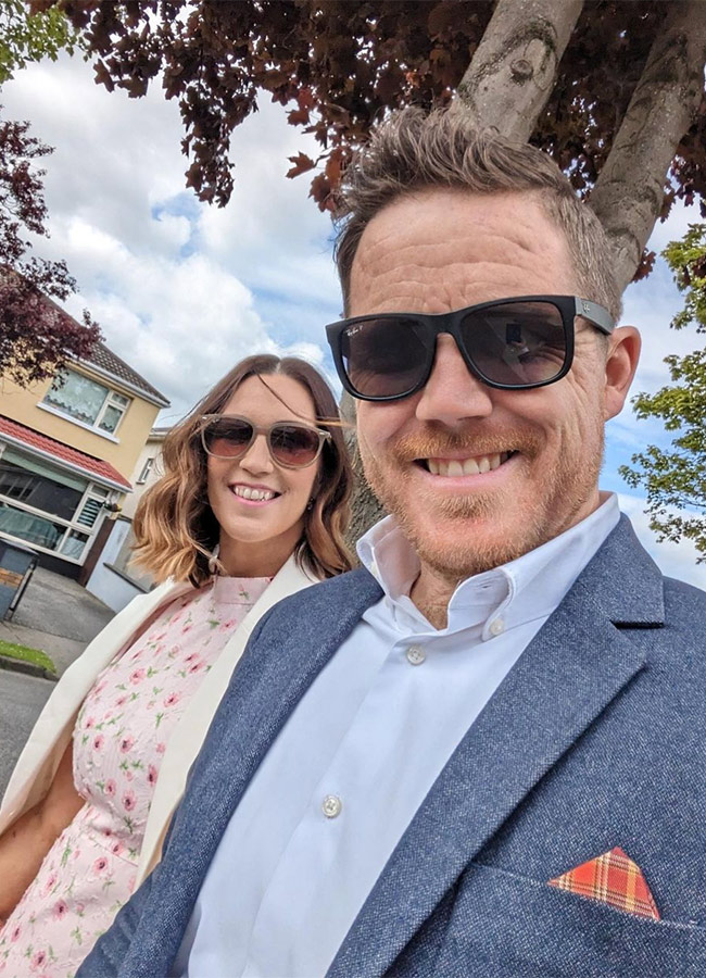 Suzanne Kane on her son's Communion Day
