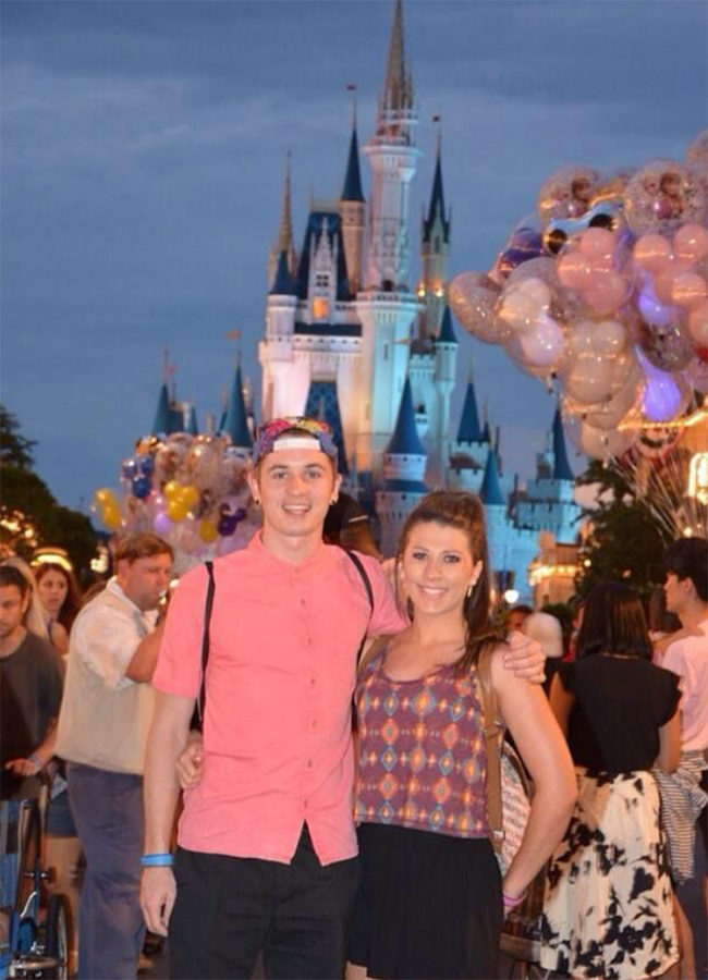 Tadhg Fleming and fiancée Alannah