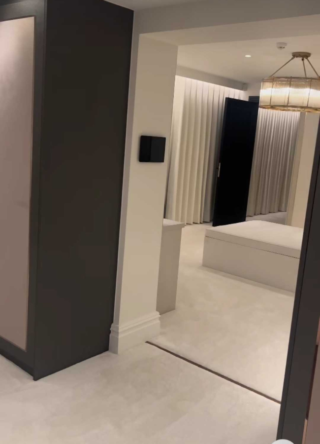 Room transformation clothes shoe wardrobe Mark and Michelle, Wright Home