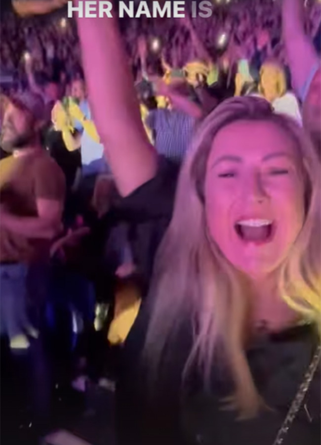 Andrea Hayes duran duran concert