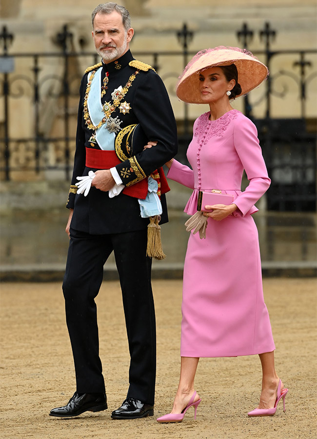 King Felipe and Queen Letizia, Spain, The Coronation of King Charles III, London