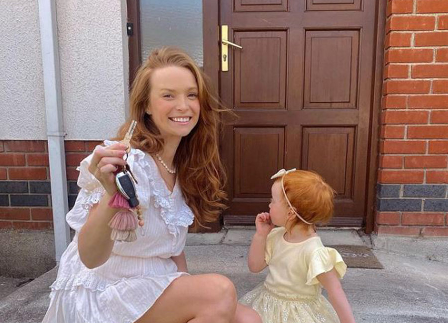 Aoife Walsh, first home, single mom, home owner. Pic: Instagram