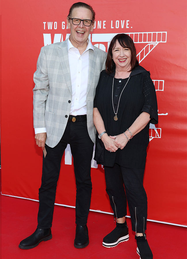 Ian Dempsey and Ger Dempsey pictured at the opening night of the musical West Side Story at the Bord Gais Energy Theatre, Dublin