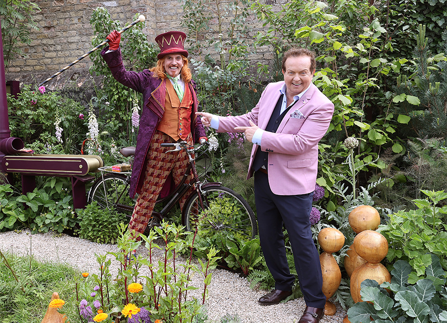 Bloom garden festival opens with Willy Wonka garden