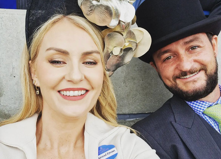 Mairead Ronan has a ball at Royal Ascot in her mother-in-law's outfit