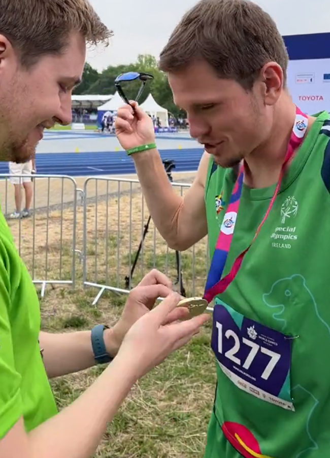 Ireland wins first gold medal at Special Olympics in Berlin