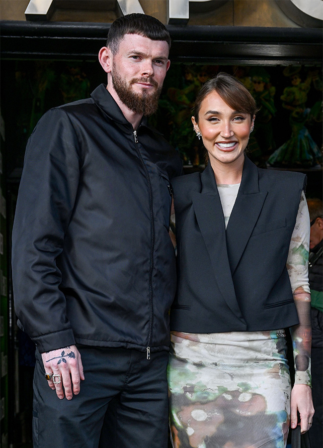 Oliver Burke and Megan McKenna Wicked Gala Night, London