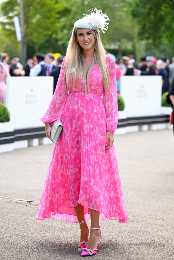 Racegoer at Royal Ascot Day Two