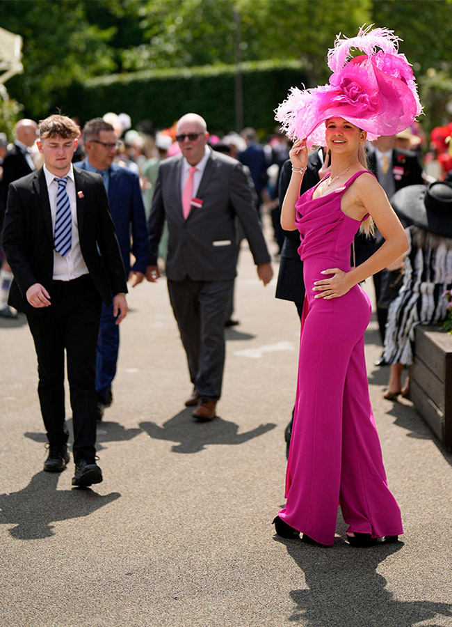 Racegoers at Royal Ascot, Day Three