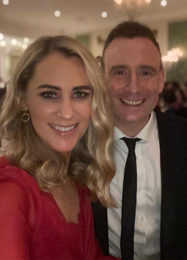 Evanne Ní Chuilinn and her husband Brian. Pic: Instagram