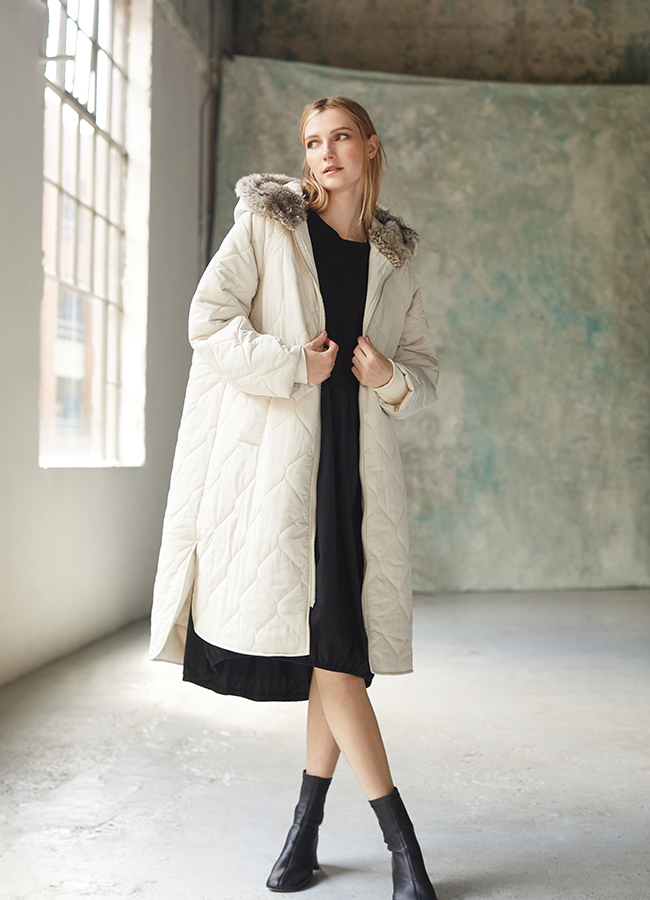 Carolyn Donnelly The Edit Fur Trim Parka, €95 Dunnes Stores
