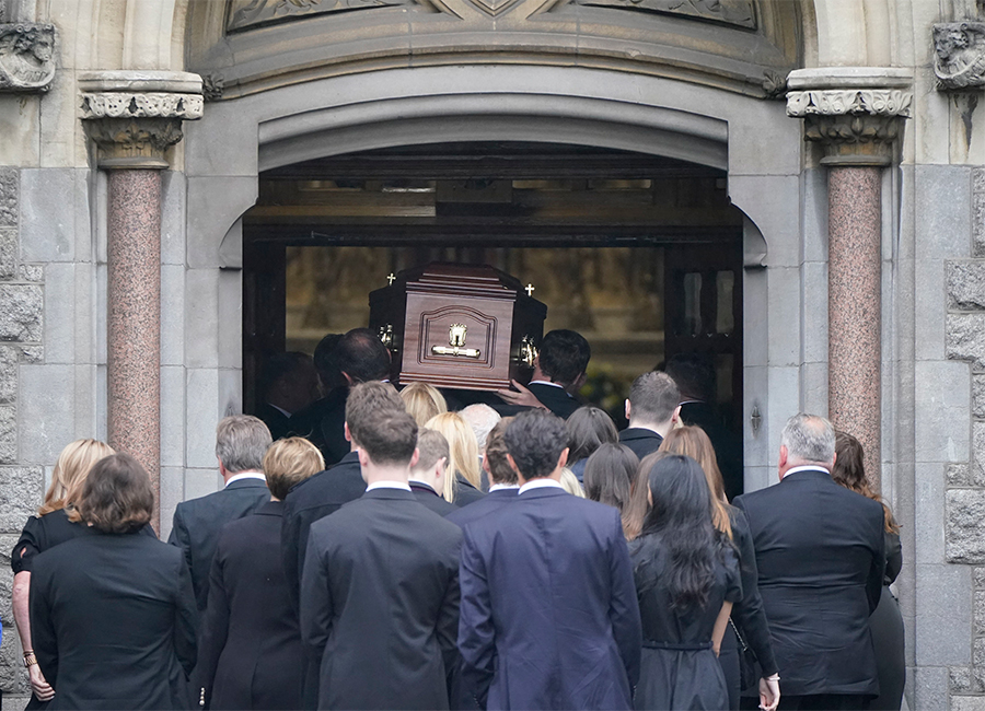 Funeral mass hears Max Wall was robbed of a 'brilliant future'